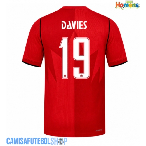Camisa de time de futebol Canadá Alphonso Davies #19 Replicas 1º Equipamento Mundo 2026 Manga Curta
